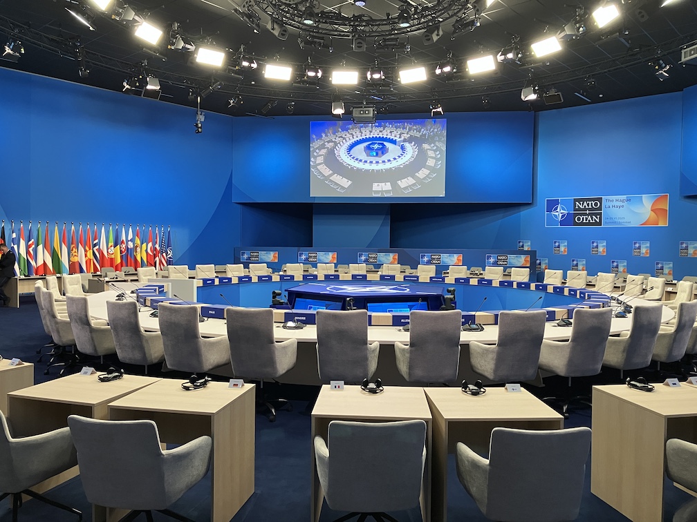 One of the big meeting rooms