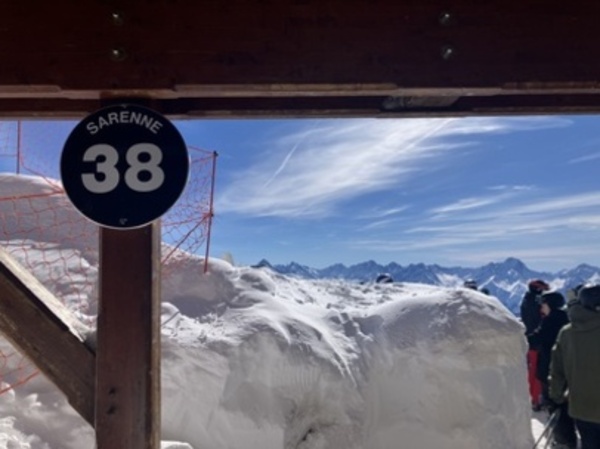 From the top of Sarenne