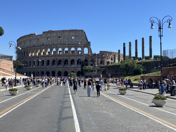 Colosseum outside